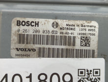 2008 Volvo V70 PCM Engine Control Computer ECU ECM PCU OEM P/N:279700-9300 0 261 209 038 Fits OEM Used Auto Parts