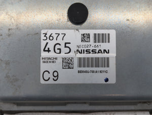 2018-2019 Nissan Sentra PCM Engine Control Computer ECU ECM PCU OEM P/N:NEC027-661 NEC025-603, NEC982-012 Fits Fits 2018 2019 OEM Used Auto Parts