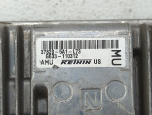 2015 Honda Accord PCM Engine Control Computer ECU ECM PCU OEM P/N:37820-5A1-L74 37820-5A1-L54, 37820-5A0-A74, 37820-5A1-L73 Fits OEM Used Auto Parts