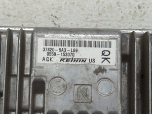 2013 Honda Accord PCM Engine Control Computer ECU ECM PCU OEM P/N:37820-5A3-L69 37820-5G1-L55, 37820-5A3-L67 Fits OEM Used Auto Parts