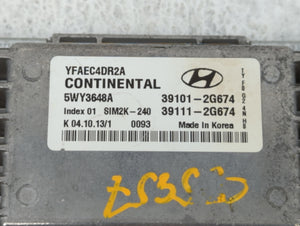 2011-2014 Hyundai Sonata PCM Engine Control Computer ECU ECM PCU OEM P/N:39101-2G674 39101-2G663 Fits Fits 2011 2012 2013 2014 OEM Used Auto Parts