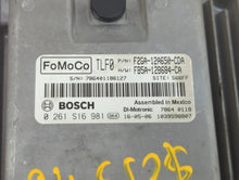 2015-2018 Ford Edge PCM Engine Control Computer ECU ECM PCU OEM P/N:F2GA-12A650-BRB F2GA-12A650-BPC Fits OEM Used Auto Parts