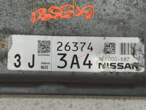 2012 Nissan Murano PCM Engine Control Computer ECU ECM PCU OEM P/N:NEC000-687 NEC002-647, NEC002-649 Fits OEM Used Auto Parts