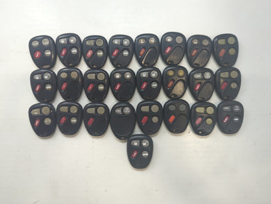 Lot of 25 Chevrolet Keyless Entry Remote Fob KOBUT1BT | N5F250738 |