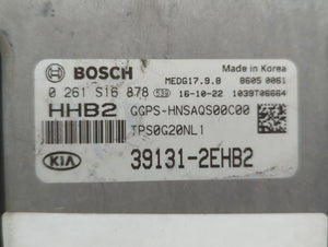 2017-2018 Kia Soul PCM Engine Control Computer ECU ECM PCU OEM P/N:39133-2EHB7 39133-2EHB6, 39132-2EHB2 Fits Fits 2017 2018 OEM Used Auto Parts