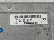 2014 Honda Civic PCM Engine Control Computer ECU ECM PCU OEM P/N:37820-R2J-L84 Fits OEM Used Auto Parts