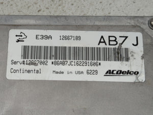 2017 Gmc Terrain PCM Engine Control Computer ECU ECM PCU OEM P/N:12667189 12667002 Fits Fits 2018 2019 OEM Used Auto Parts