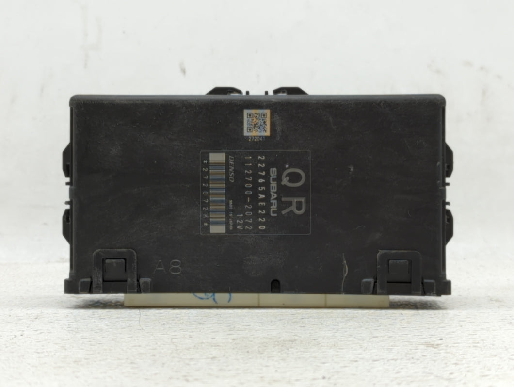 2014 Subaru Forester PCM Engine Control Computer ECU ECM PCU OEM P/N:112700-2072 22765AE220 Fits OEM Used Auto Parts