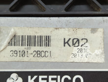 2013 Kia Soul PCM Engine Control Computer ECU ECM PCU OEM P/N:39110-2BCC1 Fits OEM Used Auto Parts