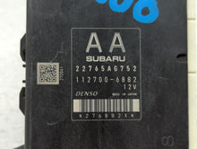 2015-2016 Subaru Forester PCM Engine Control Computer ECU ECM PCU OEM P/N:22765AG753 22765AG750, 22765AG751 Fits Fits 2015 2016 OEM Used Auto Parts