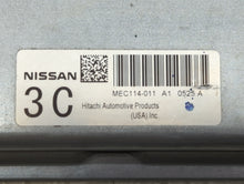 2010 Nissan Altima PCM Engine Control Computer ECU ECM PCU OEM P/N:MEC114-012 A1 MEC114-010 C1, MEC114-011 A1 Fits OEM Used Auto Parts