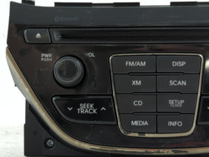 2014-2015 Hyundai Genesis Radio AM FM Cd Player Receiver Replacement P/N:96180-2M118YHG Fits 2014 2015 OEM Used Auto Parts