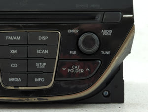 2014-2015 Hyundai Genesis Radio AM FM Cd Player Receiver Replacement P/N:96180-2M118YHG Fits 2014 2015 OEM Used Auto Parts