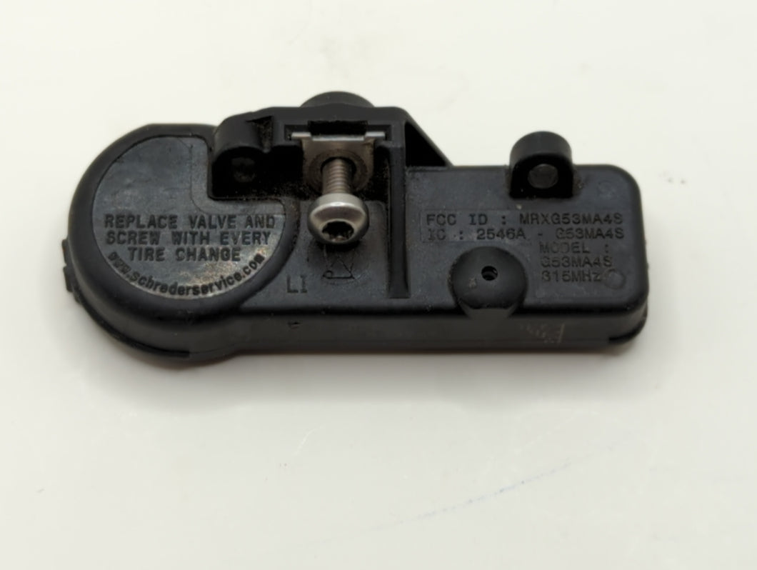 2012 Chevrolet Sonic Tire Pressure Monitoring System Sensor Tpms