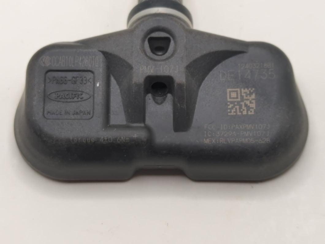 2013 Toyota Highlander Tire Pressure Monitoring System Sensor Tpms