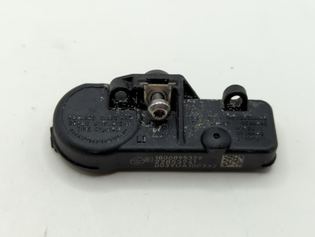 2012 Chevrolet Sonic Tire Pressure Monitoring System Sensor Tpms