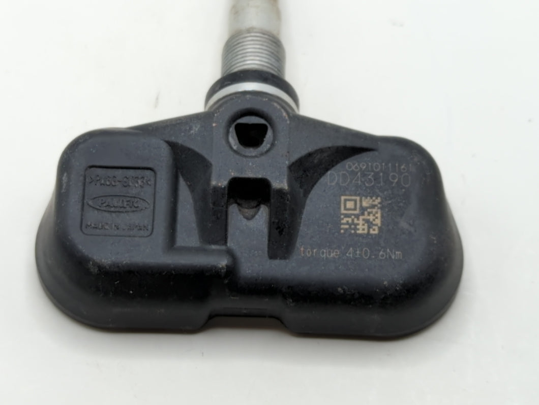 2013 Toyota Highlander Tire Pressure Monitoring System Sensor Tpms