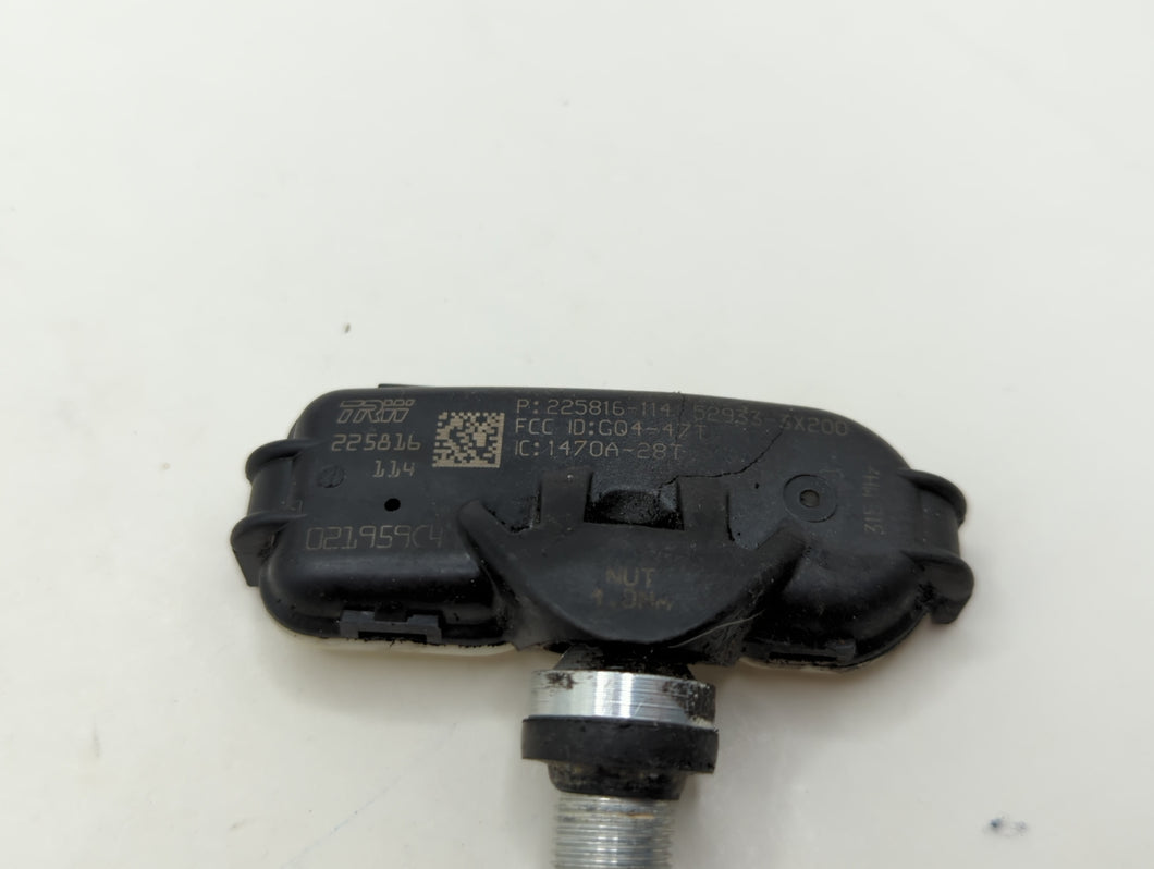 2014 Kia Rio Tire Pressure Monitoring System Sensor Tpms