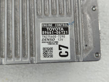 2016-2017 Toyota Camry PCM Engine Control Computer ECU ECM PCU OEM P/N:89661-06T21 89661-06T22 Fits Fits 2016 2017 OEM Used Auto Parts