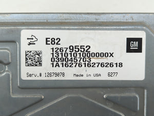 2017-2022 Gmc Acadia PCM Engine Control Computer ECU ECM PCU OEM P/N:12679078 12679552 Fits OEM Used Auto Parts