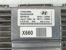 2011 Hyundai Sonata PCM Engine Control Computer ECU ECM PCU OEM P/N:39111-2G661 39101-2G661, 39111-2G660, 39101-2G660 Fits OEM Used Auto Parts