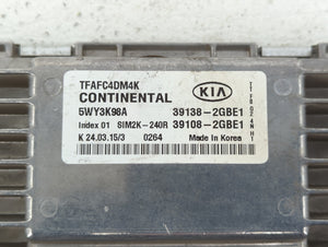 2014-2015 Kia Optima PCM Engine Control Computer ECU ECM PCU OEM P/N:39108-2GBE1 39138-2GBE1, 391082GBE1 Fits Fits 2014 2015 OEM Used Auto Parts