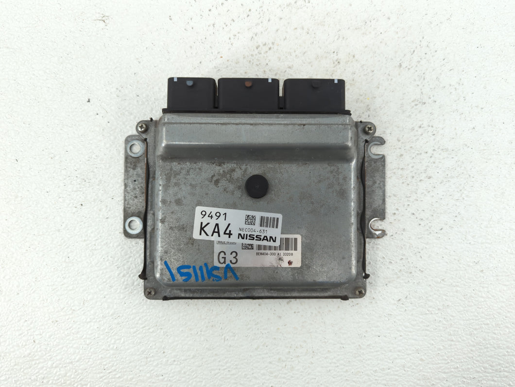 2013-2015 Nissan Sentra PCM Engine Control Computer ECU ECM PCU OEM P/N:NEC007-679 NEC013-028, NEC004-633 Fits Fits 2013 2014 2015 OEM Used Auto Parts