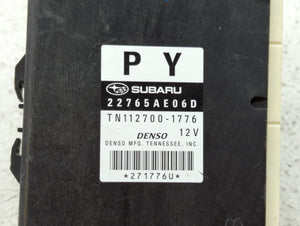 2013-2014 Subaru Legacy PCM Engine Control Computer ECU ECM PCU OEM P/N:22765AE04B 22765AE06E, 22765AE06A Fits Fits 2013 2014 OEM Used Auto Parts