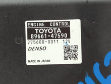 2015 Toyota Prius PCM Engine Control Computer ECU ECM PCU OEM P/N:89661-47590 89661-47591 Fits OEM Used Auto Parts