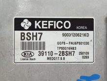 2015 Kia Soul PCM Engine Control Computer ECU ECM PCU OEM P/N:39110-2BSH7 Fits OEM Used Auto Parts