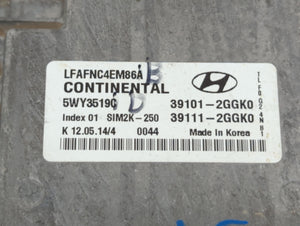 2015-2017 Hyundai Sonata PCM Engine Control Computer ECU ECM PCU OEM P/N:39101-2GGL1 39111-2GGL3 Fits Fits 2015 2016 2017 OEM Used Auto Parts