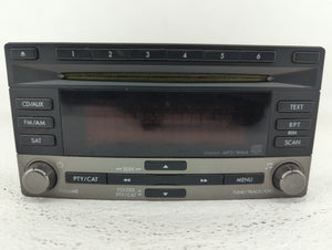 2012 Subaru Forester Radio AM FM Cd Player Receiver Replacement P/N:86201SC620 86201SC601 Fits OEM Used Auto Parts