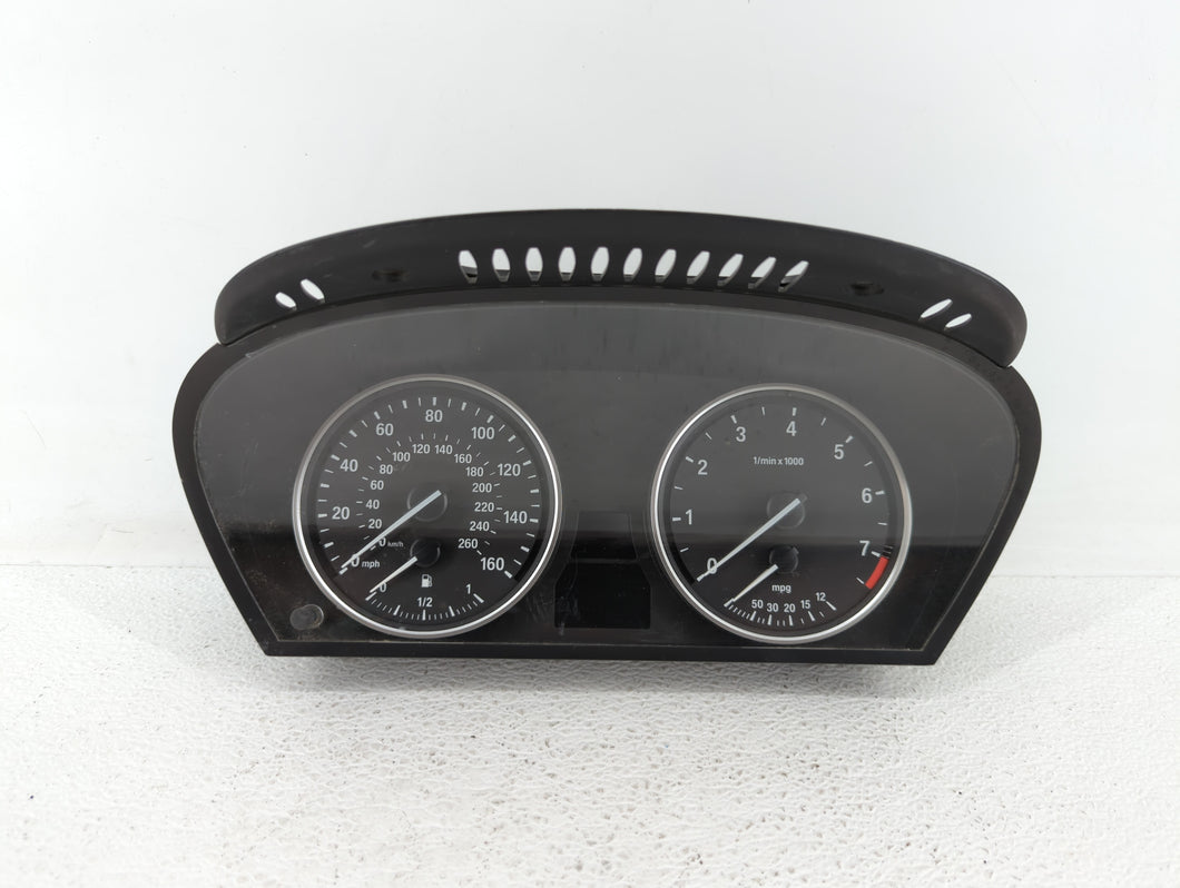 2008-2010 Bmw 535i Instrument Cluster Speedometer Gauges P/N:62.11-9 177 259 9 168 862 Fits 2008 2009 2010 OEM Used Auto Parts