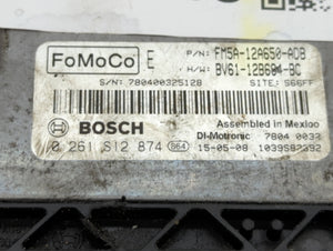 2014-2016 Ford Focus PCM Engine Control Computer ECU ECM PCU OEM P/N:FM5A-12A650-ADB BV61-12B684-BC Fits Fits 2014 2015 2016 OEM Used Auto Parts