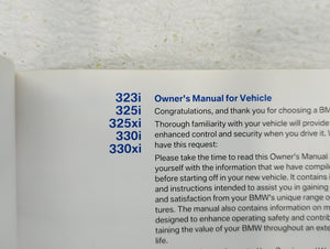 2005 Bmw 325i Owners Manual Book Guide OEM Used Auto Parts