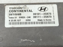 2011-2014 Hyundai Sonata PCM Engine Control Computer ECU ECM PCU OEM P/N:39101-2G674 39101-2G663 Fits Fits 2011 2012 2013 2014 OEM Used Auto Parts