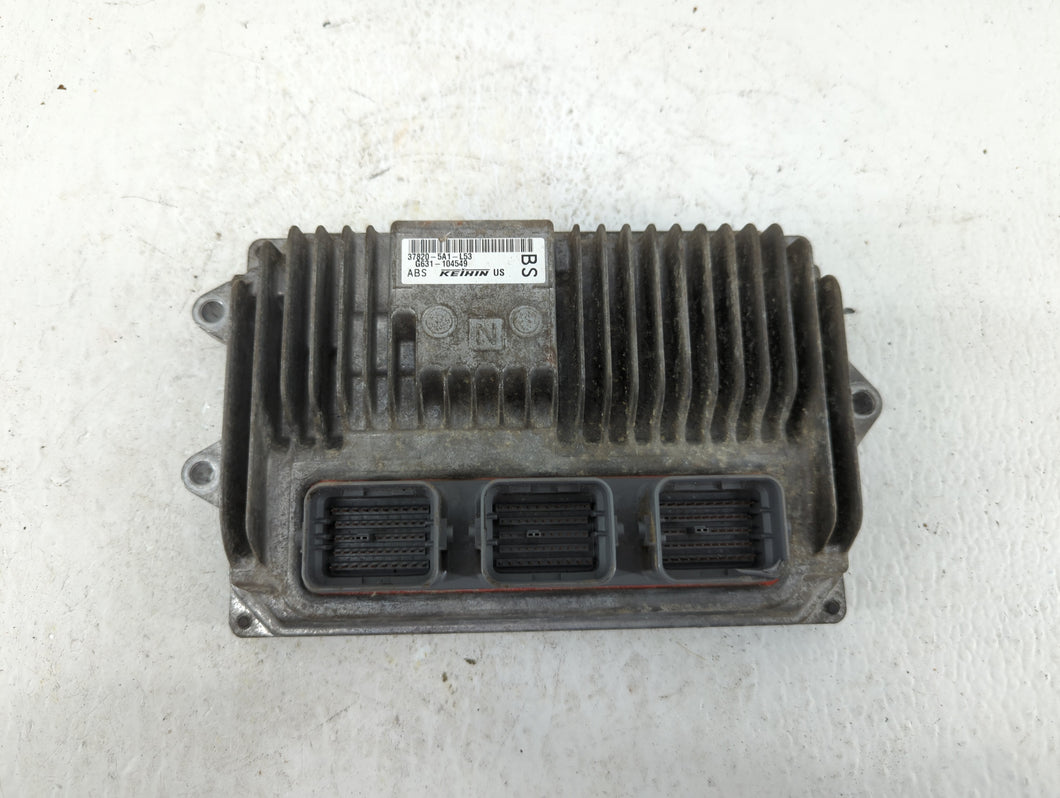 2015 Honda Accord PCM Engine Control Computer ECU ECM PCU OEM P/N:37820-5A1-L54 37820-5A1-L53 Fits OEM Used Auto Parts