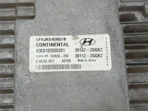 2018-2019 Hyundai Sonata PCM Engine Control Computer ECU ECM PCU OEM P/N:39112-2GGK5 39102-2GGK5, 39102-2GGK2 Fits Fits 2018 2019 OEM Used Auto Parts