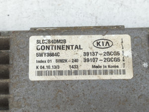 2014-2016 Kia Sportage PCM Engine Control Computer ECU ECM PCU OEM P/N:39107-2GCG5 39137-2GCG5 Fits Fits 2014 2015 2016 OEM Used Auto Parts