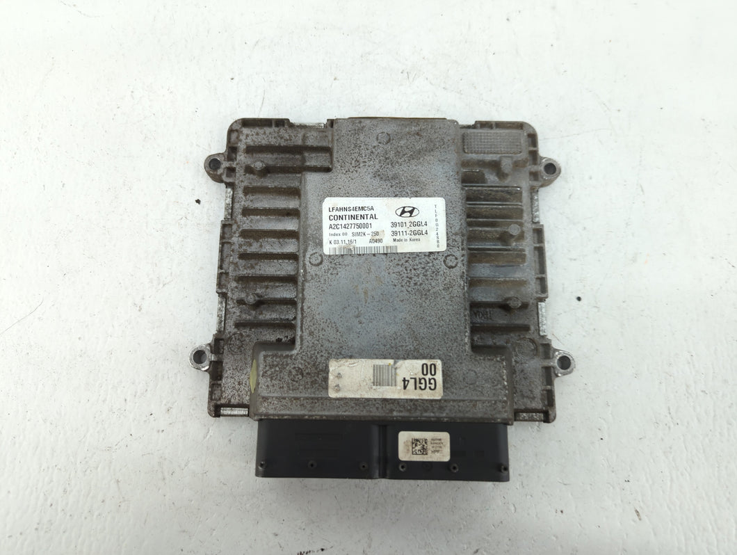 2015-2017 Hyundai Sonata PCM Engine Control Computer ECU ECM PCU OEM P/N:39101-2GGL1 39111-2GGL3 Fits Fits 2015 2016 2017 OEM Used Auto Parts