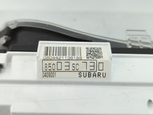 2013 Subaru Forester Instrument Cluster Speedometer Gauges P/N:85003SC730 85003SC74 Fits OEM Used Auto Parts