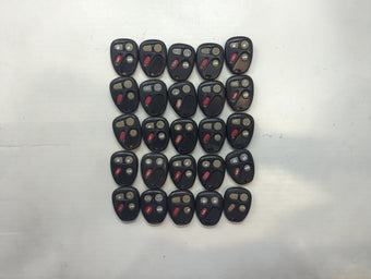 compare product Lot of 25 Chevrolet Keyless Entry Remote Fob KOBUT1BT | N5F250738 |