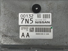 2015-2017 Nissan Rogue PCM Engine Control Computer ECU ECM PCU OEM P/N:NEC008-692 NEC016-601, NCE021-689 Fits Fits 2015 2016 2017 OEM Used Auto Parts