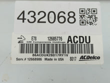 2017-2021 Chevrolet Trax PCM Engine Control Computer ECU ECM PCU OEM P/N:12692201 12679097 Fits Fits 2017 2018 2019 2020 2021 OEM Used Auto Parts