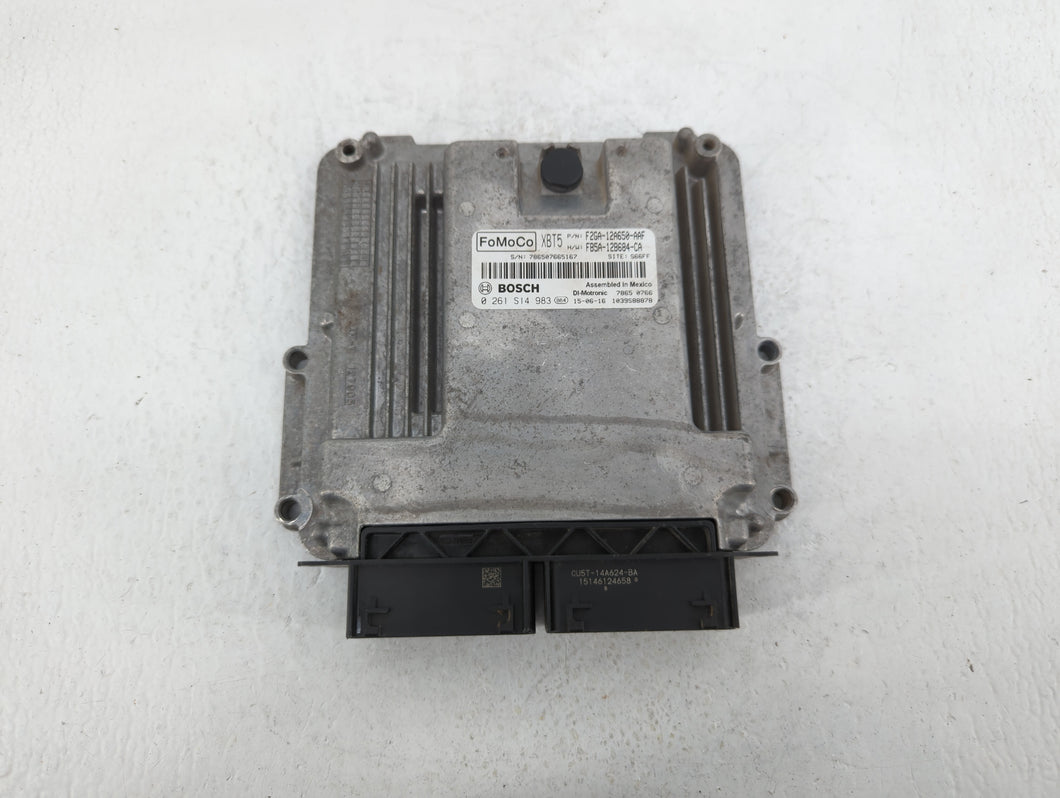 2015-2018 Ford Edge PCM Engine Control Computer ECU ECM PCU OEM P/N:F2GA-12A650-BRB F2GA-12A650-BPC Fits OEM Used Auto Parts