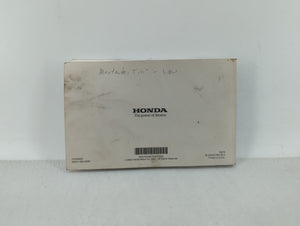 2003 Honda Civic Owners Manual Book Guide OEM Used Auto Parts