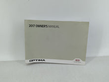 2017 Kia Optima Owners Manual Book Guide OEM Used Auto Parts