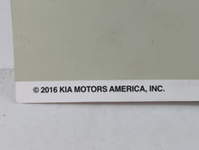 2017 Kia Optima Owners Manual Book Guide OEM Used Auto Parts