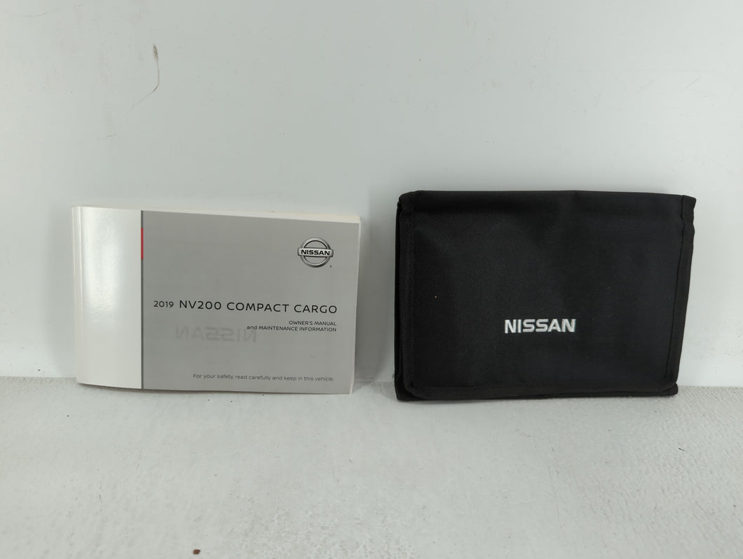 2019 Nissan Nv200 Owners Manual Book Guide OEM Used Auto Parts