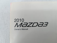 2010 Mazda 3 Owners Manual Book Guide OEM Used Auto Parts